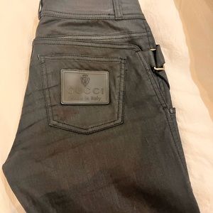 Gucci black skinny pants
